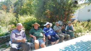 Members enjoying the Guild annual picnic